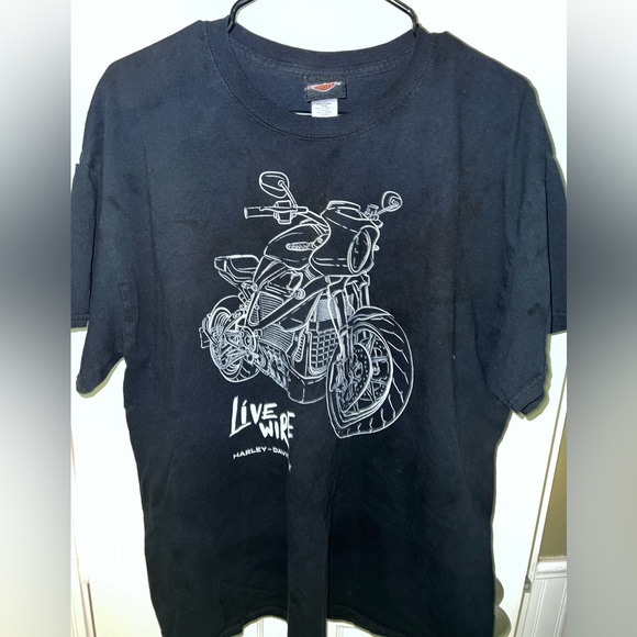 Harley-Davidson live wire promo shirt sz XL - Picture 2 of 4